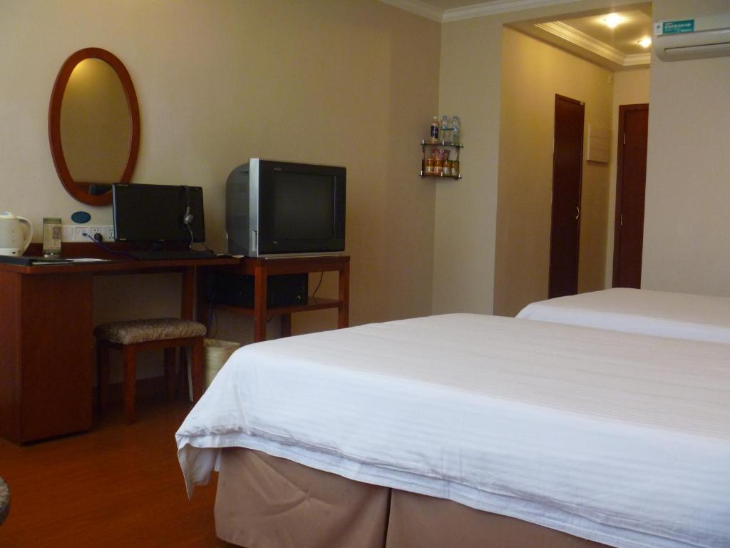 Greentree Inn Jiujiang Railway Station Business Hotel Habitación foto